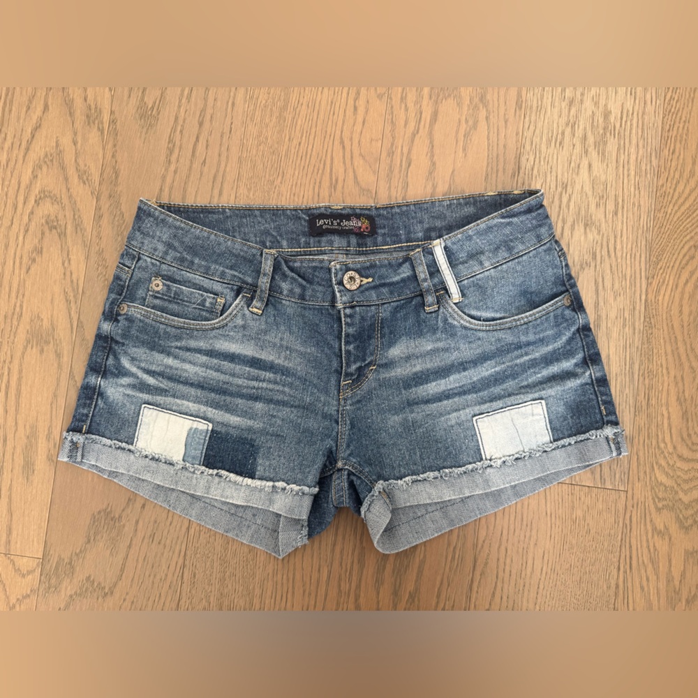 Levi's Blue Denim Short